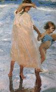 Joaquin Sorolla Two Sisters painting